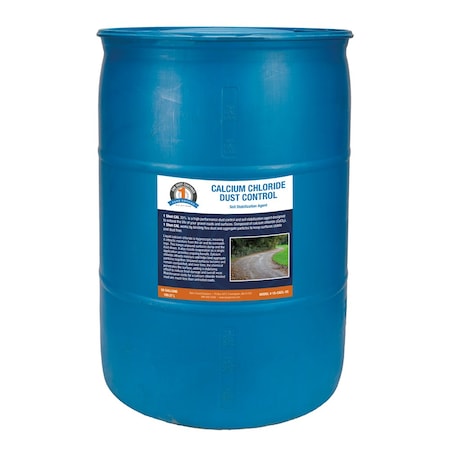 One Shot 1 Shot 30 Gal Drum Of Calcium Chloride Dust Control By Bare Ground 1S-CaCl-30